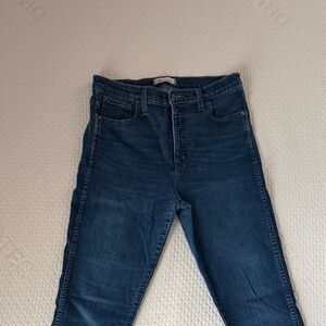 Madewell High-Rise Dark Wash Jeans